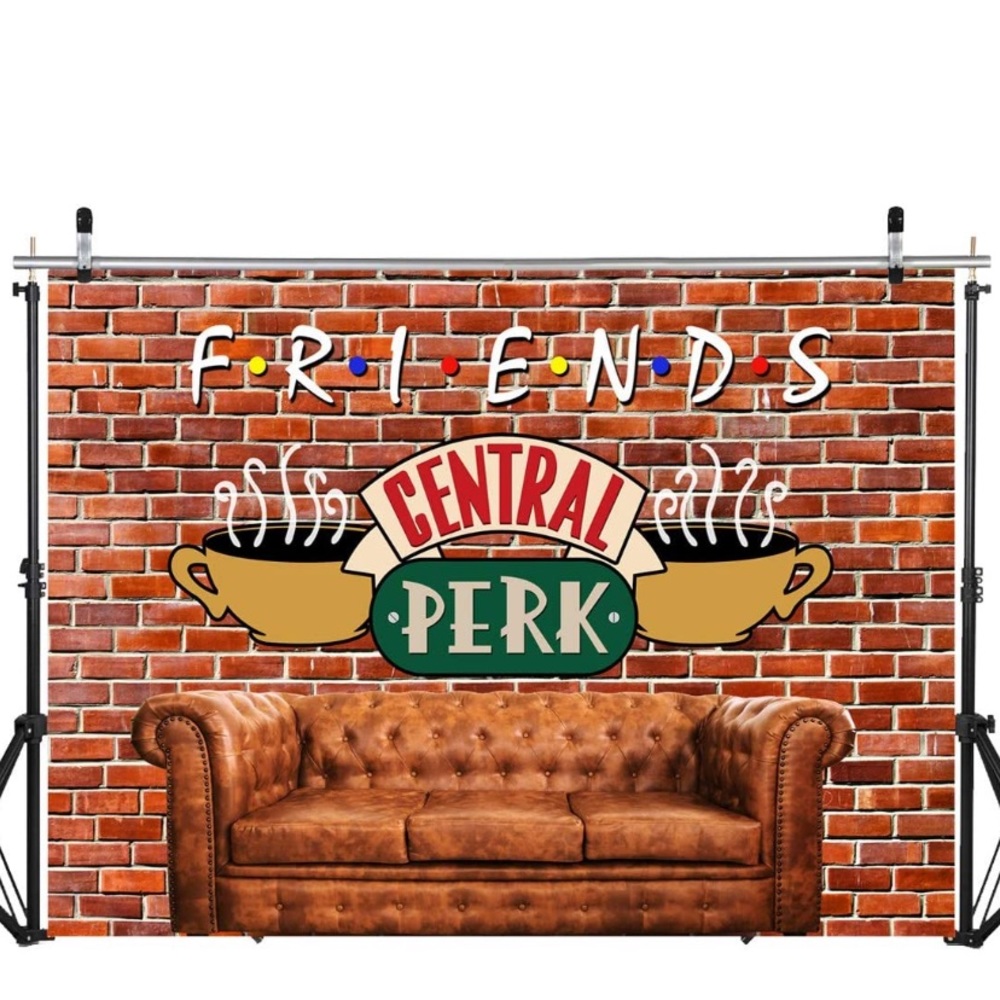 7x5 Friends Central Perk Background